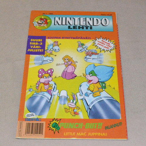 Nintendo lehti 01 - 1992